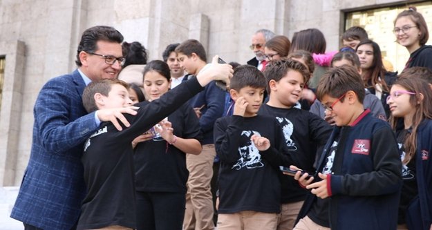 Antalyalı öğrenciler TBMM’de