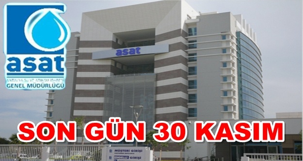 ASAT'tan Alanya'ya önemli duyuru!