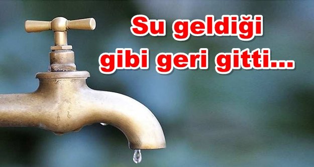 ASAT'tan Alanya'ya su kesintisi uyarısı!