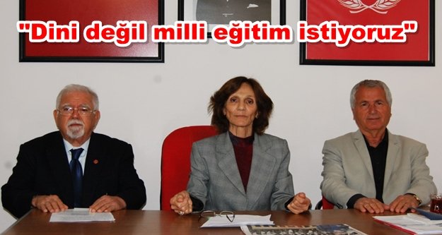 "Atatürksüz müfredata hayır!"