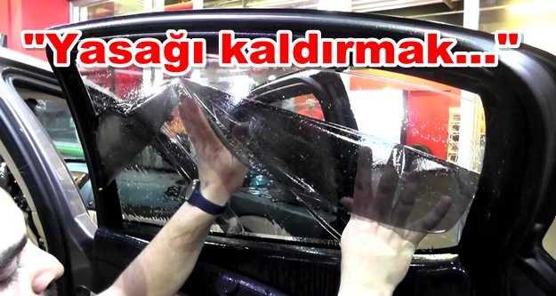 Bakan Özlü'den cam filmi açıklaması