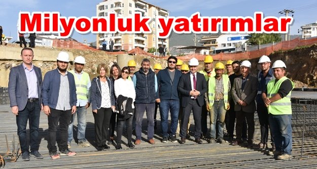 Başkan Yücel Alanya'daki yatırımları tanıttı