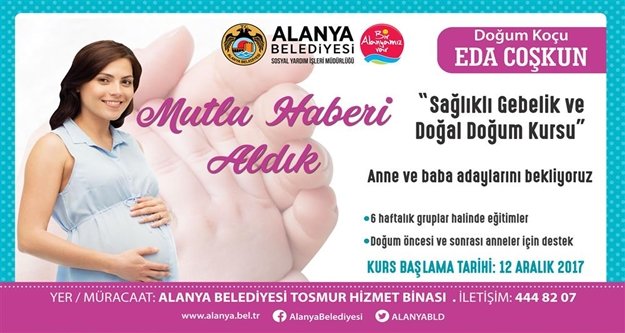 Belediye'den anne adaylarına jest