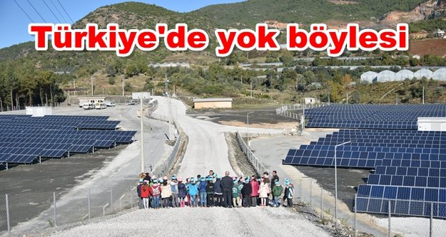 Belediyenin muhteşem projesi öğrencilere tanıtıldı