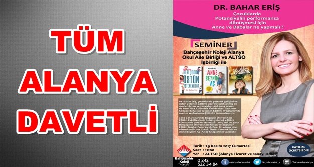 Bu konferans kaçmaz!