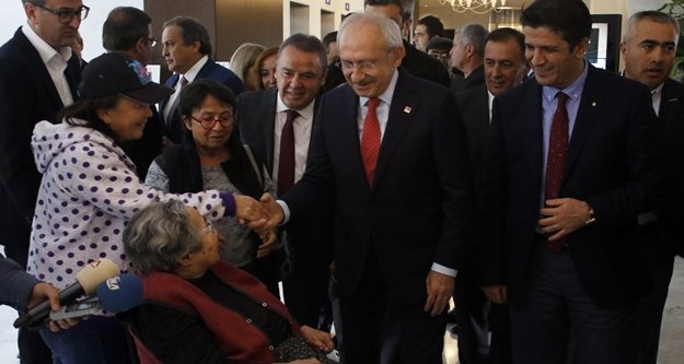 CHP Lideri Kılıçdaroğlu, turizmcilerle görüştü
