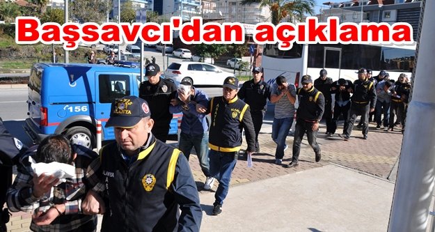 İşte Alanya'da tutuklanan hırsızlık çetesi üyelerinin isimleri