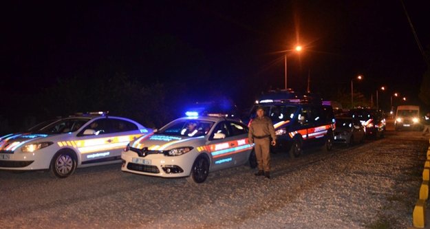 Jandarmadan helikopter destekli uyuşturucu operasyonu