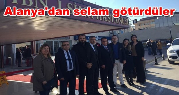 Karagöz ve partililerden Deniz Baykal ziyareti