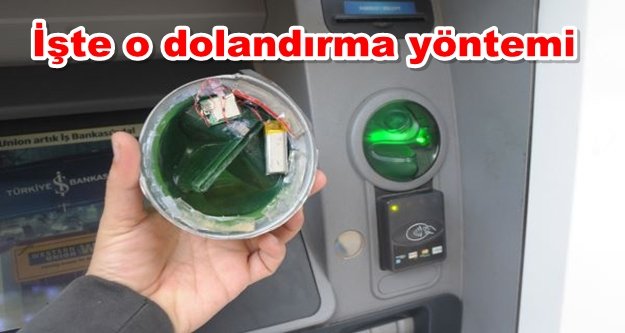 Kredi kartı kopyalan 3 kişi yakalandı