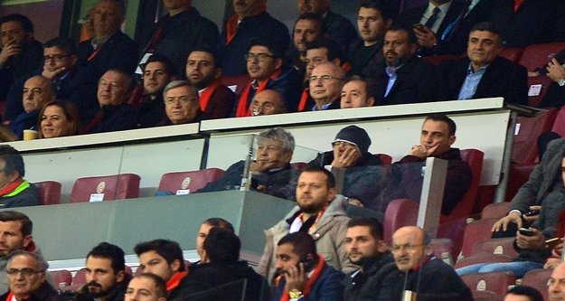 Lucescu, Alanya'yı seyretti