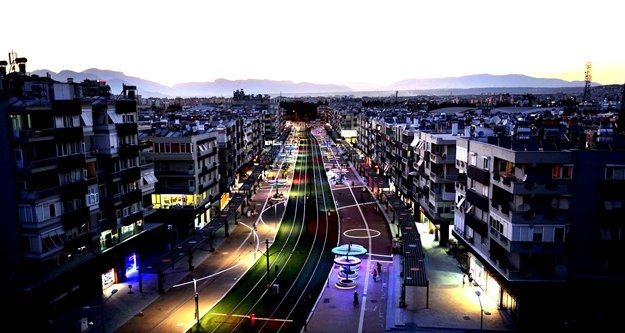 O caddenin projesi tamamlandı