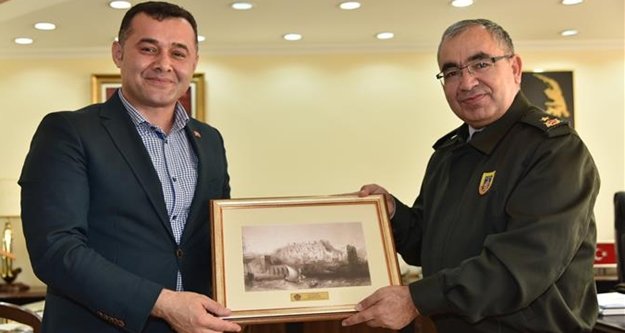 Tuğgeneral Yıldız'dan iade-i ziyaret