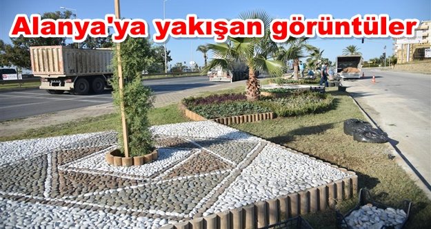 Yan refüjler dantel gibi işleniyor