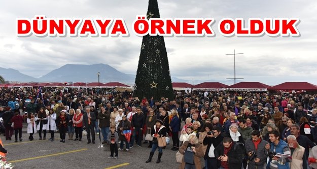 Alanya'da Noel coşkusu