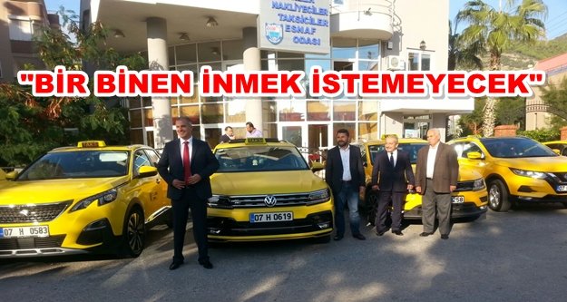 "Alanya'da taksiler lüks oluyor"