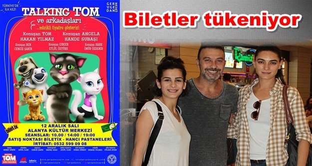 Alanya'da ünlü isimlerin sesinden müzikal tiyatro