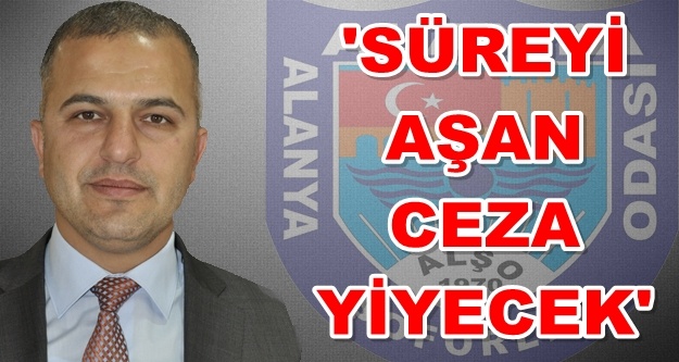 Alanya Şoförler Odasından önemli duyuru!