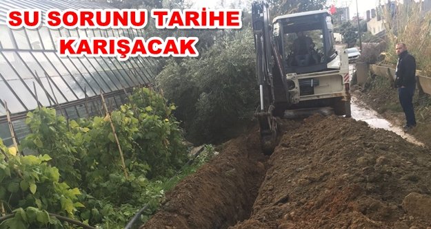 Alanya ve Gazipaşa’da içme suyu yatırımı