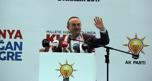 Bakan Çavuşoğlu Alanya'dan CHP'ye yüklendi