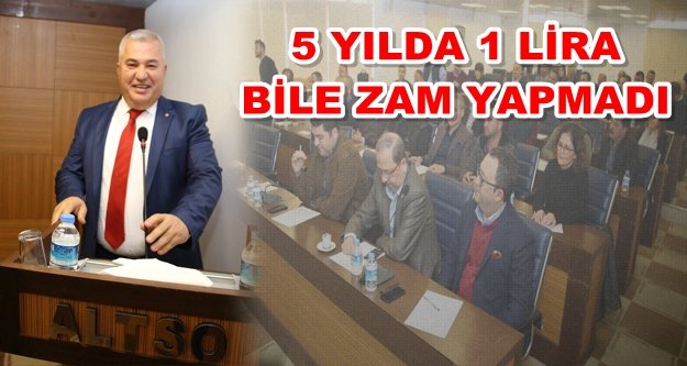 Başkan Şahin'den bir ilk daha