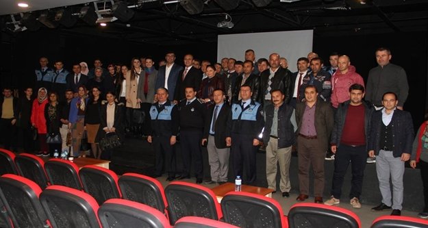 Belediye personeline yılın son eğitimi verildi