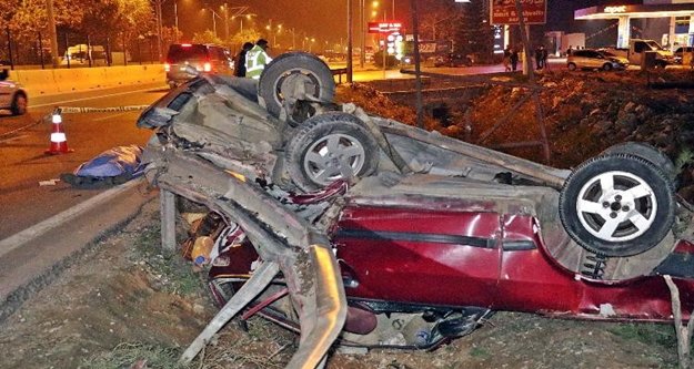 Bir kişinin can verdiği feci kazada sürücü alkollü çıktı