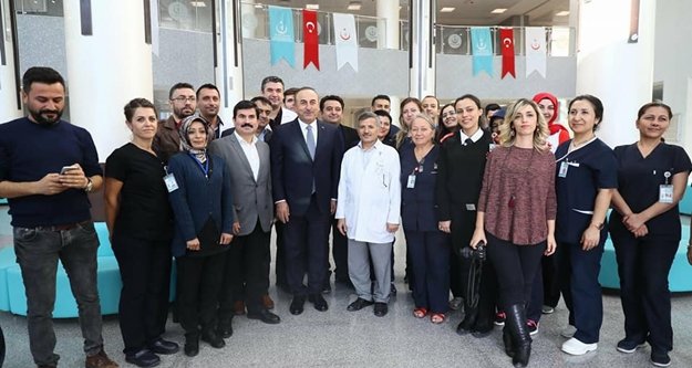 Çavuşoğlu Alanya'nın yeni hastanesini inceledi