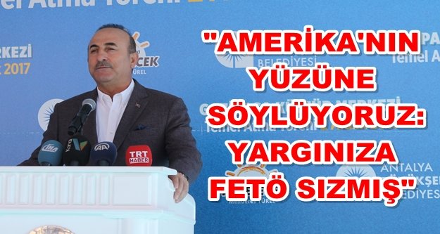 Bakan Çavuşoğlu Amerika'ya çıkıştı