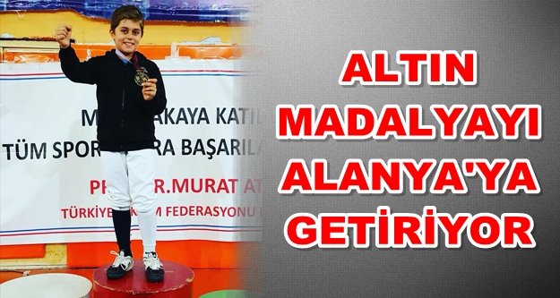 Doruk bir kez daha Alanya'nın gururu oldu