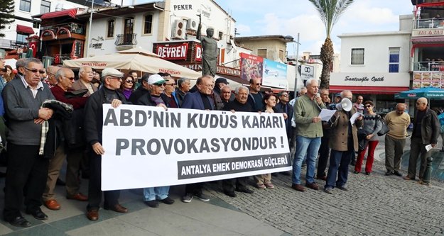 Emek ve Demokrasi Güçleri'nden Kudüs açıklaması