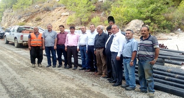 Gazipaşa'da dört mahalle suya kavuşuyor