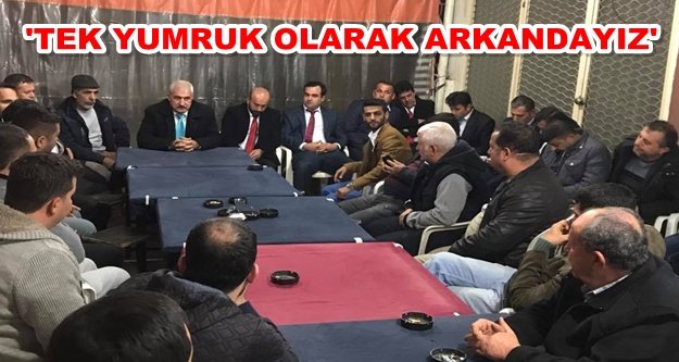 Hasan Yiğit'e coşkulu karşılama