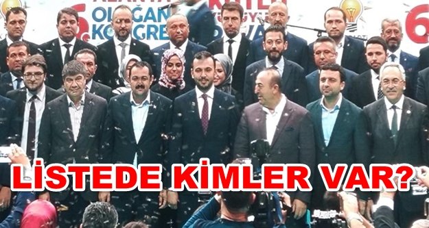 İşte Toklu'nun il delegeleri