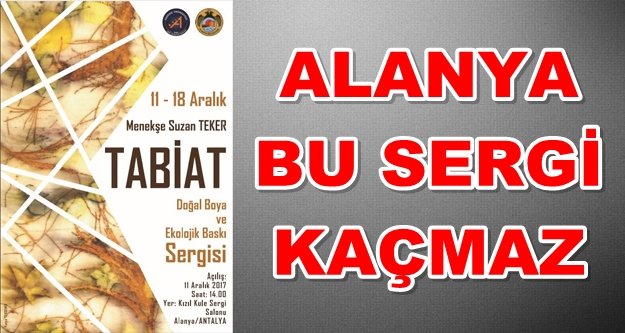 Kızılkule'de sergi açılıyor