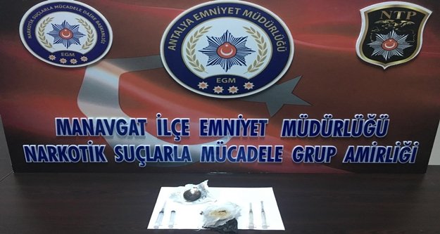 Manavgat’ta uyuşturucu operasyonu