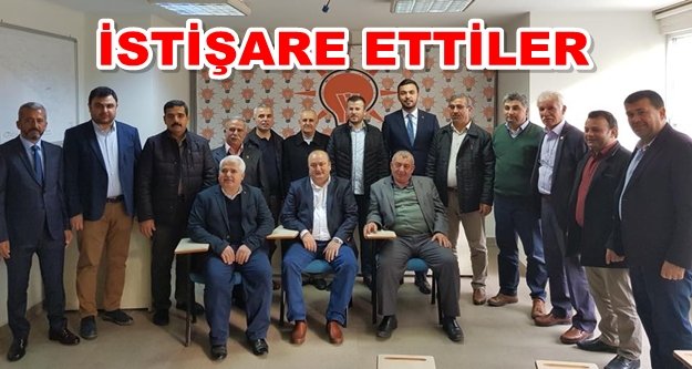 Toklu muhtarlarla kahvaltıda buluştu
