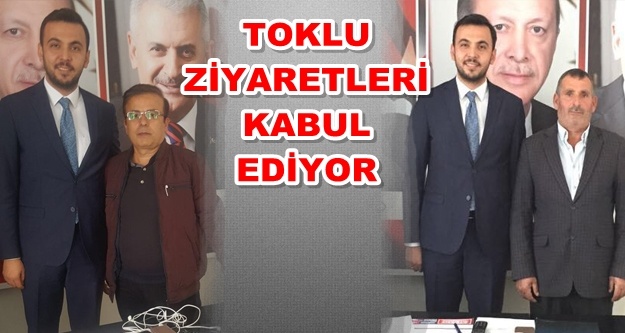 Yeni başkanın ilk ziyaretçileri