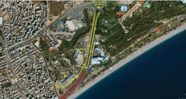 Akdeniz Bulvarı tamamen trafiğe kapatılıyor