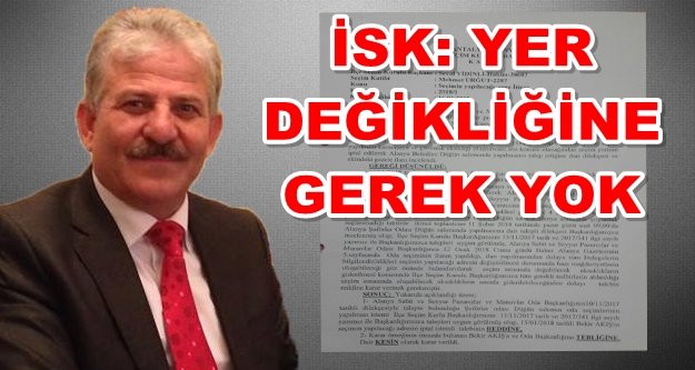 Akış'ın itirazına İSK'dan red