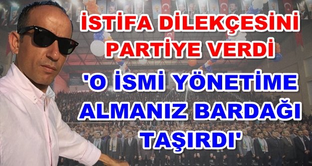 Alanya Ak Parti'de flaş istifa!