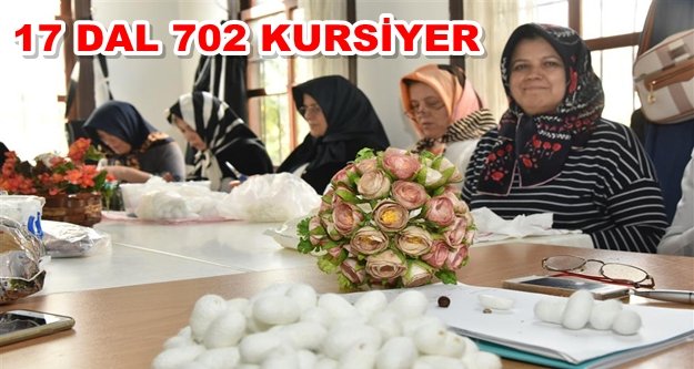 Alanya Belediyesi Beceri Kursları devam ediyor