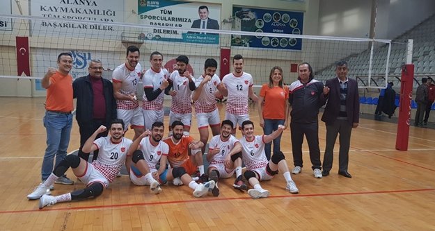 Alanya Belediyespor'dan farklı galibiyet