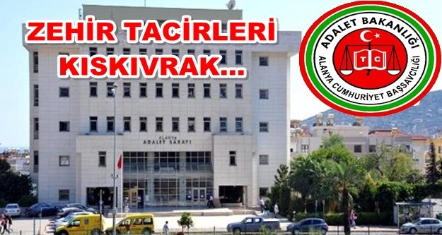 Alanya'da 15 torbacıya gözaltı