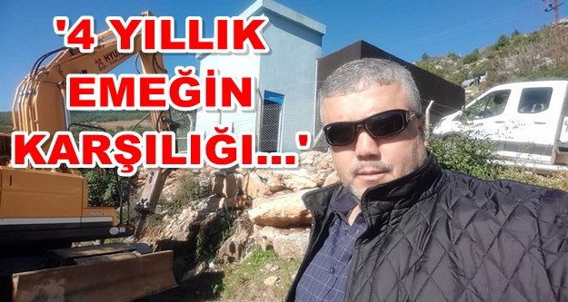 Alanya'da 'çamurlu su' sorunu çözülüyor