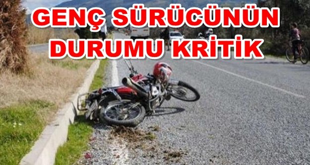 Alanya'da motosiklet kazası! 1 ağır yaralı var