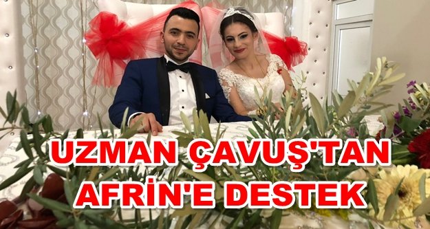 Alanya'da nikah masasını gül yerine zeytin dalıyla donattı