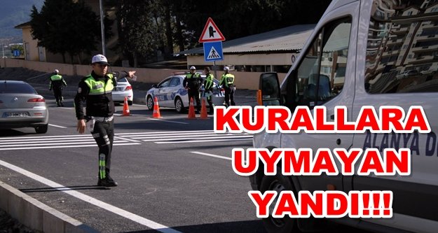 Alanya'da okul servislerine sıkı denetim