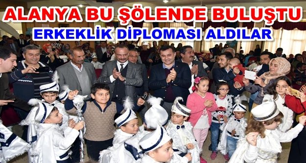 Alanya'da sünnet şöleni