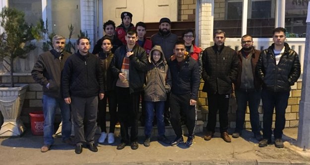 Alanya gençliği sabah namazında buluştu